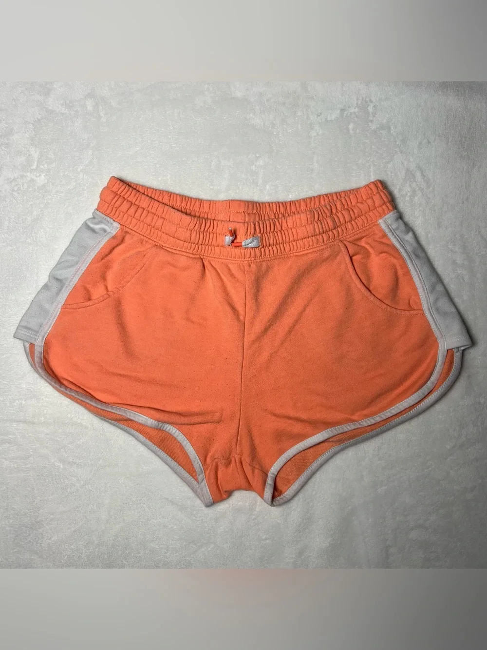 Lot of 2 H&M Shorts - Orange and Navy - size 14Y Junior Girls